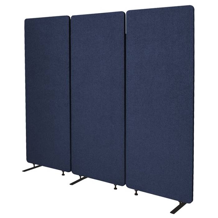 Zippy Set of 3 Screen Dividers, Marine Colour