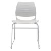 Cinta Chair, White, Front View