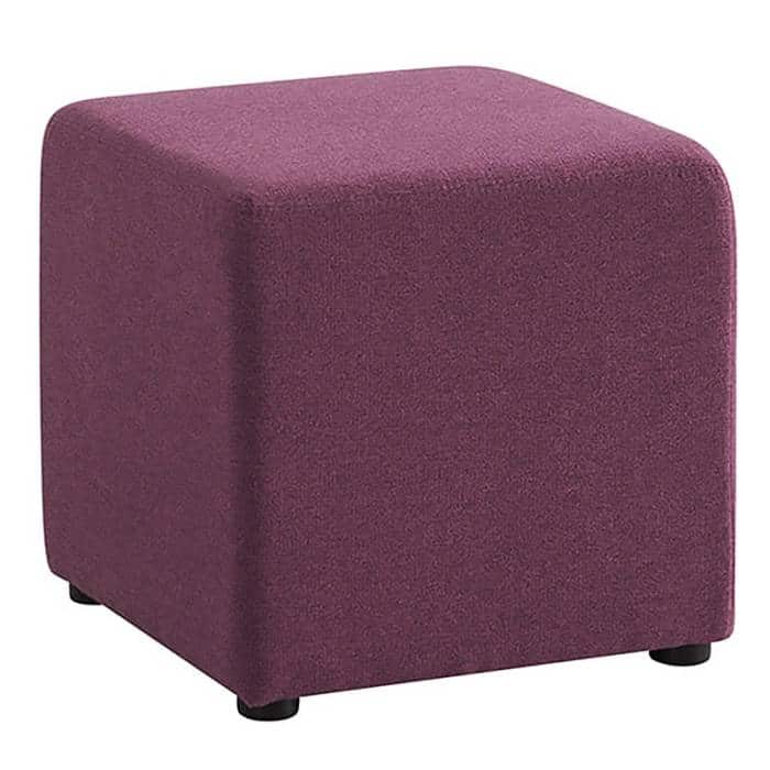 Fun Cube Ottoman, Purple