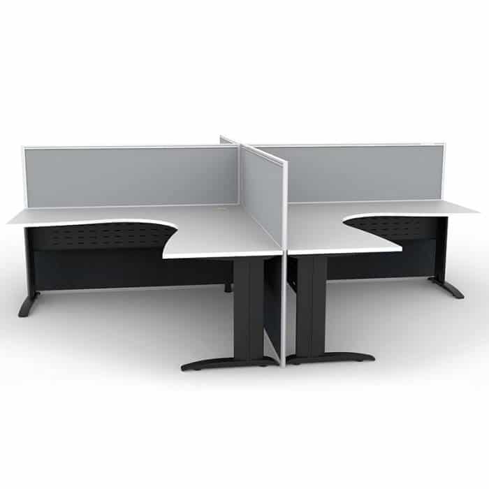 Space System 4 Way Corner Workstation Pod, Image 3