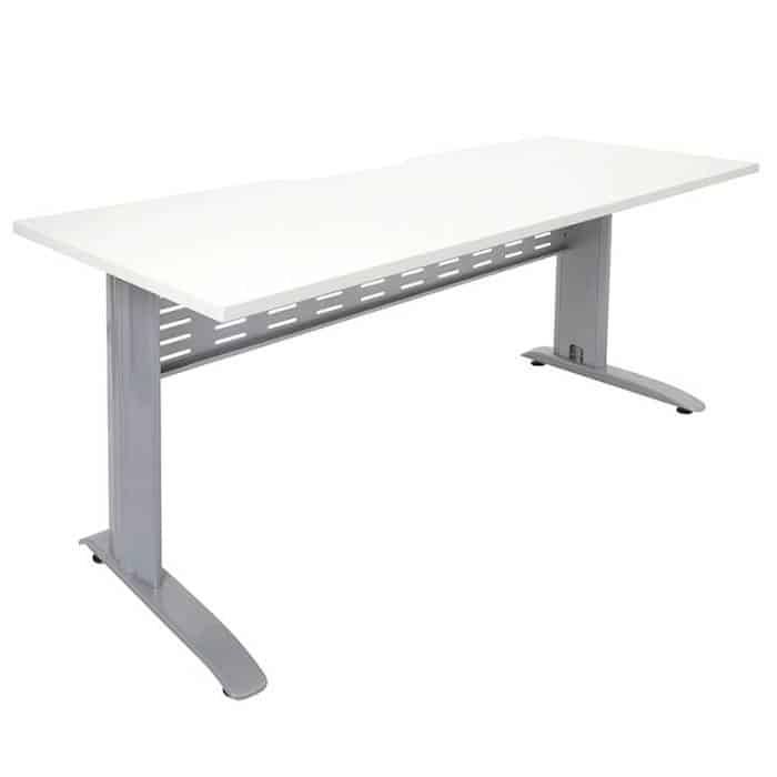 White desk top