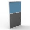 Space System Screen Divider Panel, Blue Fabric Colour, 1250mm h x 750mm w