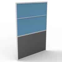 Space System Screen Divider Panel, Blue Fabric Colour, 1650mm h