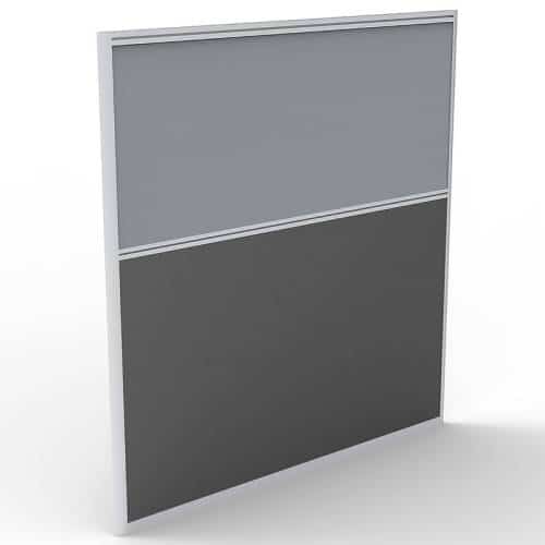 Screen Divider Panel, Grey Fabric