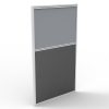 Space System Screen Divider Panel, Grey Fabric Colour, 1250mm h x 750mm w