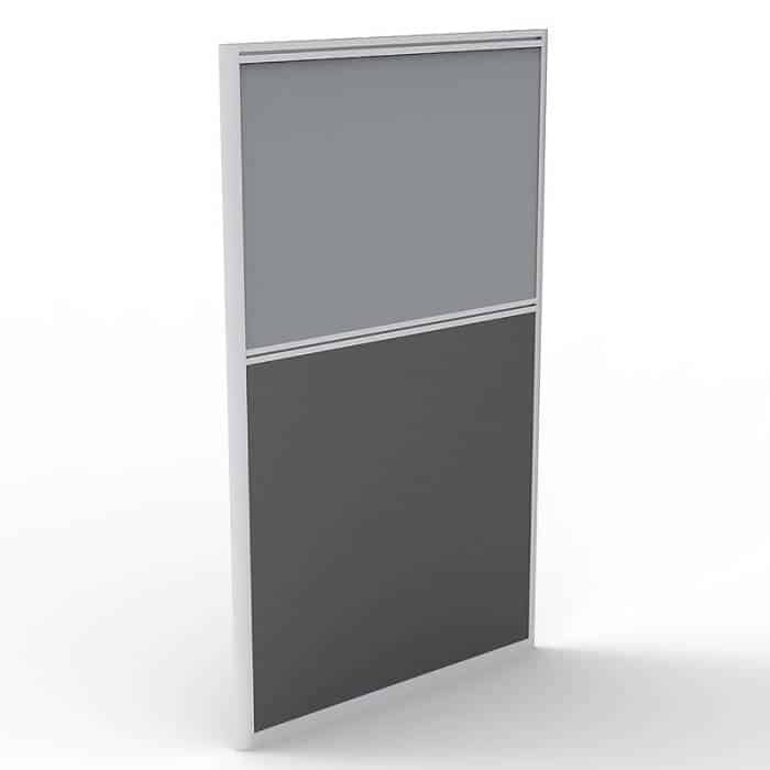 Space System Screen Divider Panel, Grey Fabric Colour, 1250mm h x 750mm w