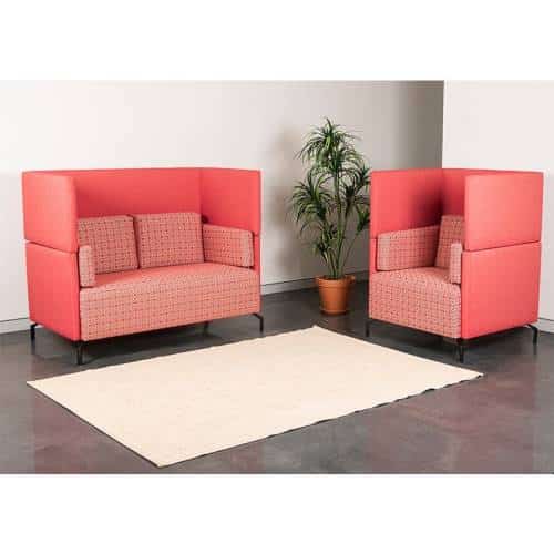 Viva High Back Chair and 2 Seater Lounge