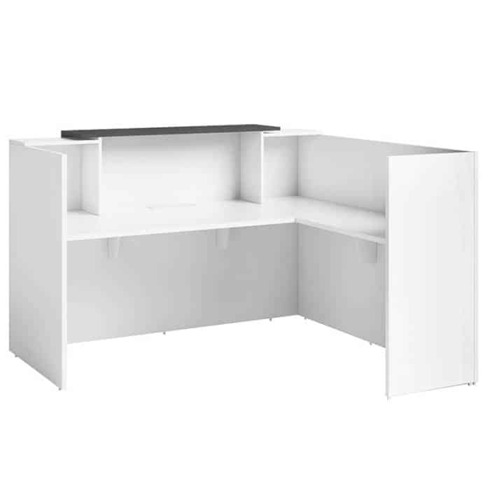 Sorrento White Reception Counter