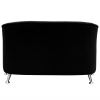 Black fabric 2 seater tub