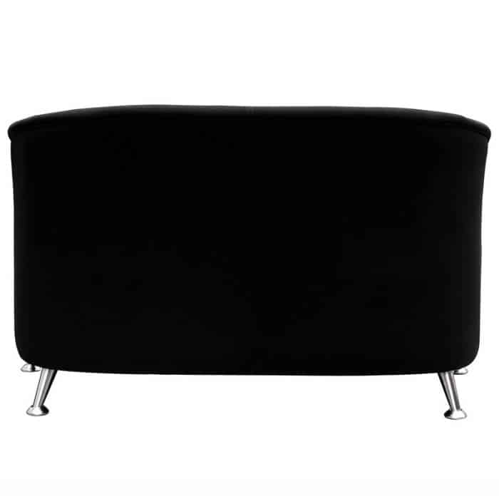 Black fabric 2 seater tub