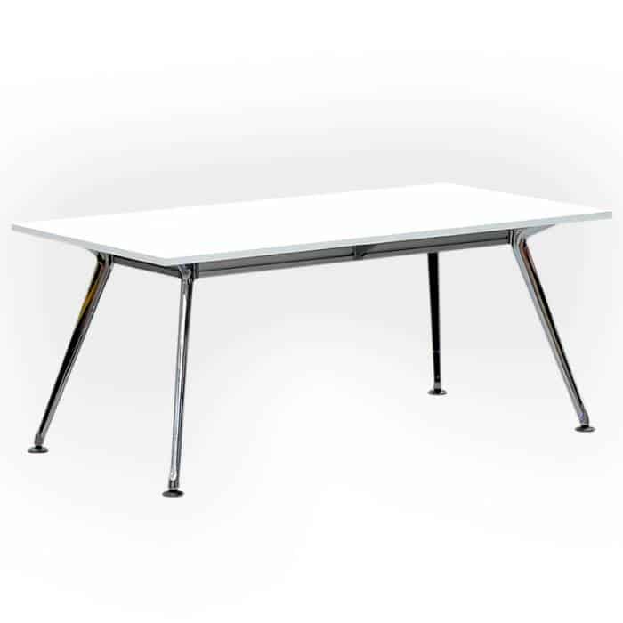 White meeting table