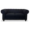 Black Chesterfield Lounge