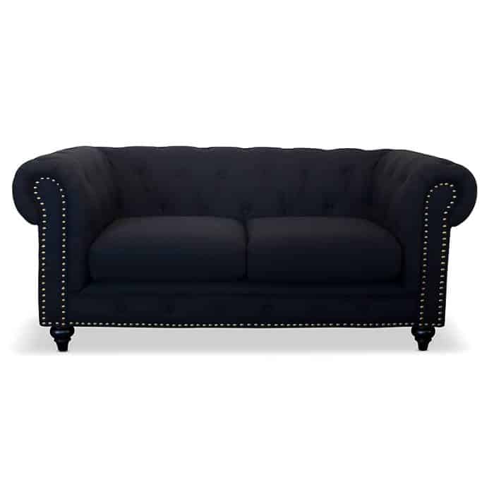 Black Chesterfield Lounge