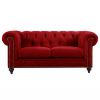 Red Chesterfield Lounge