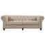 Linen Chesterfield Sofa