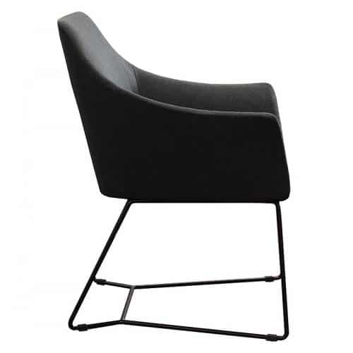 Charcoal Lounge Chair