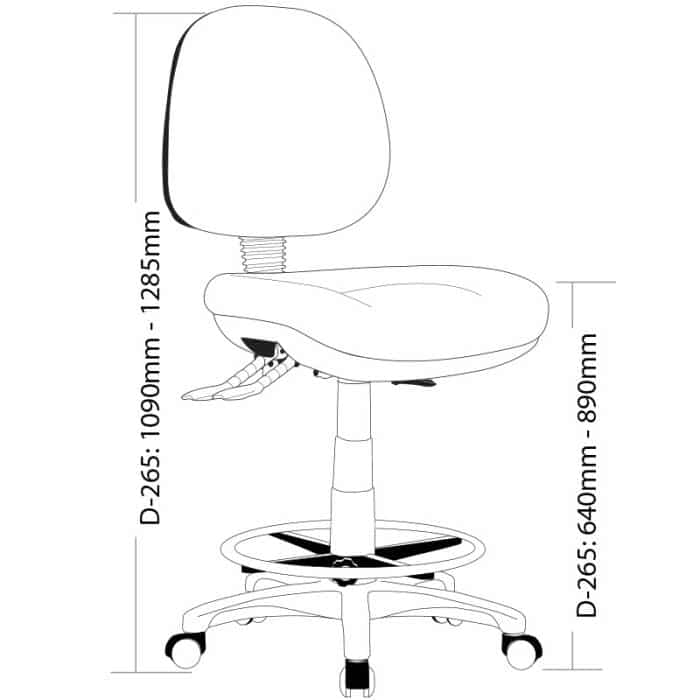 Drafting Chair Dimensions