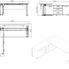 Desk CAD drawing