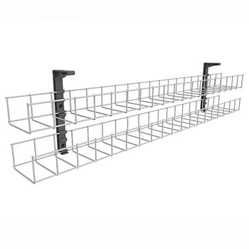 ENERGY TWO TIER UNDER DESK CABLE BASKET