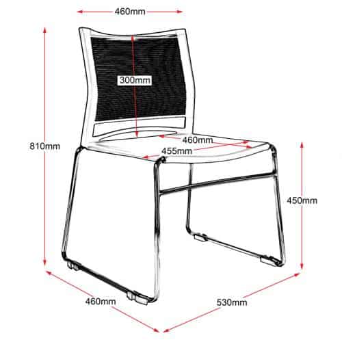 Dunwich Office Chair Dimensions