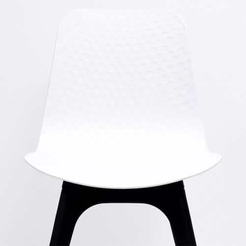 Fast Office Furniture - Nova Chair, White Seat Detail