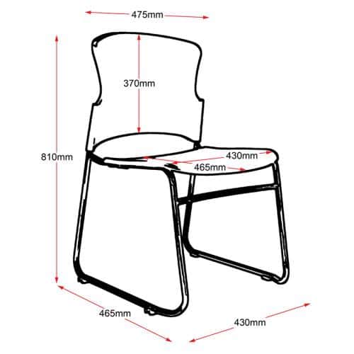 Plural Office Chair Dimensions