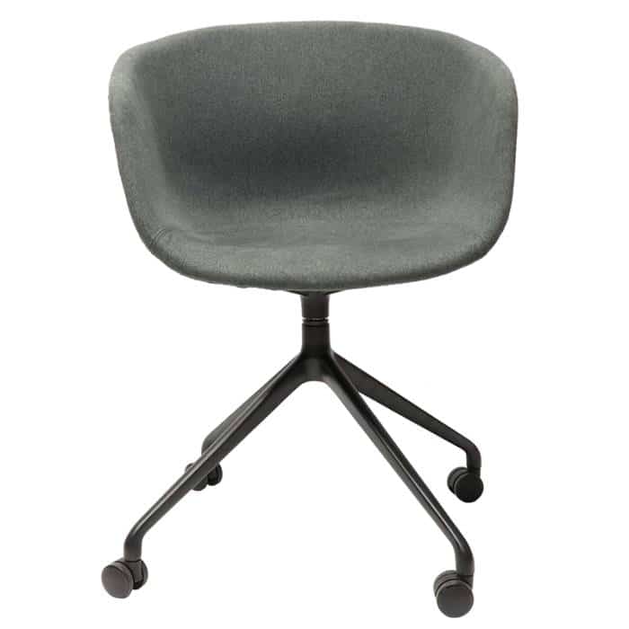 Ruby ofifce Chair - Charcoal fabric