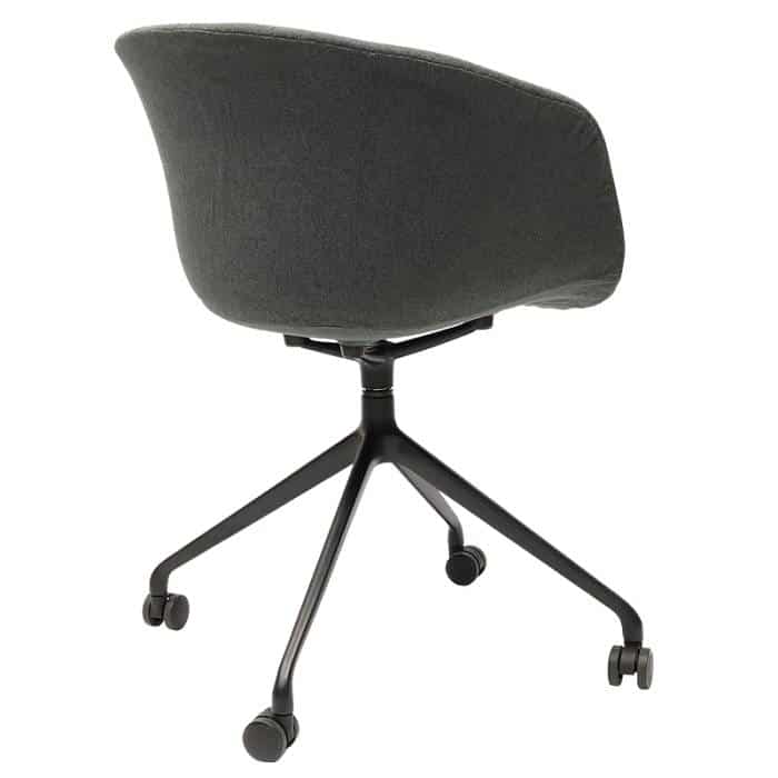 Ruby ofifce Chair - Charcoal fabric