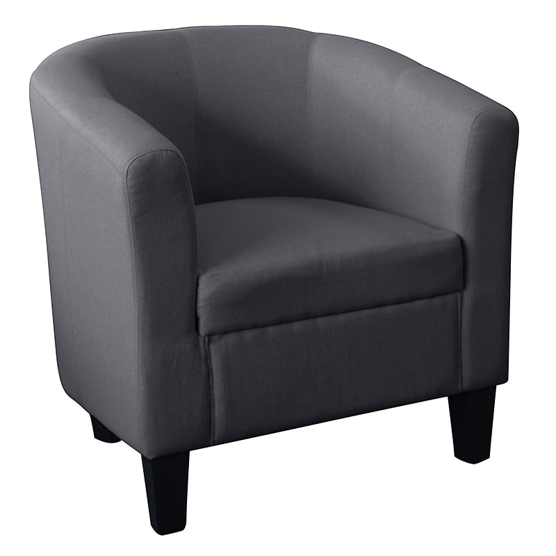 Comet Tub Chair Grey Fabric Fast Office Furniture Comet Tub Chair Grey Fabric Fast, Tub Chair Grey Fabric