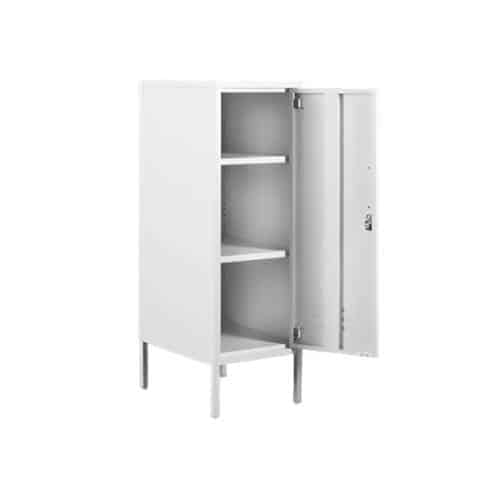 Fast Office Furniture - Mini Personal Locker, 1080mm high, White, Open