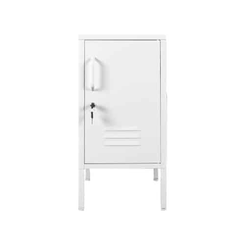Fast Office Furniture - Mini Personal Locker, 720mm high, White, Front View