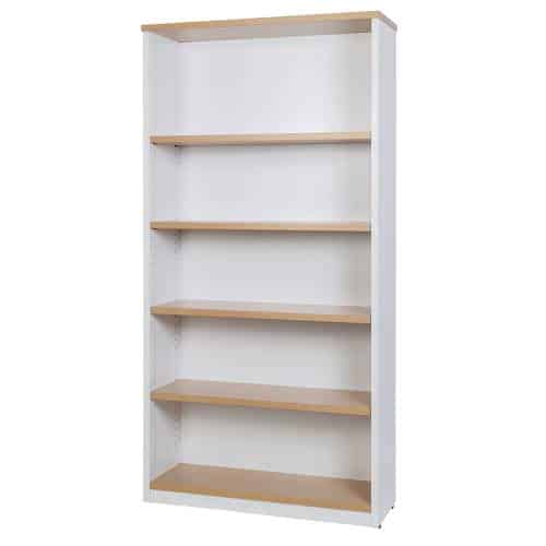 Fast Office Furniture - Shoreline Bookcase, 1800mm high x 900mm wide x 315mm deep