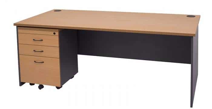 Drawer attached with desk