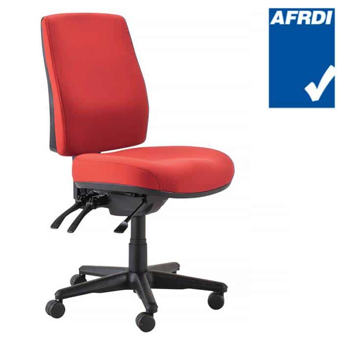 Buro Roma Chair, Red
