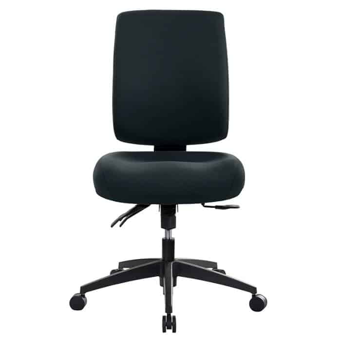 Tidal Medium Back Chair Black Fabric