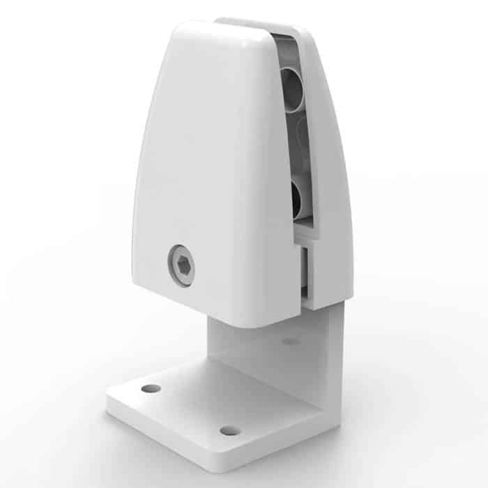 Fast Office Furniture -Integral Under Desk Top Fix Bracket, White