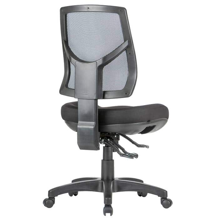 Fast Office Furniture - Flo Promesh High Back Chair, with Large Seat. Rear View