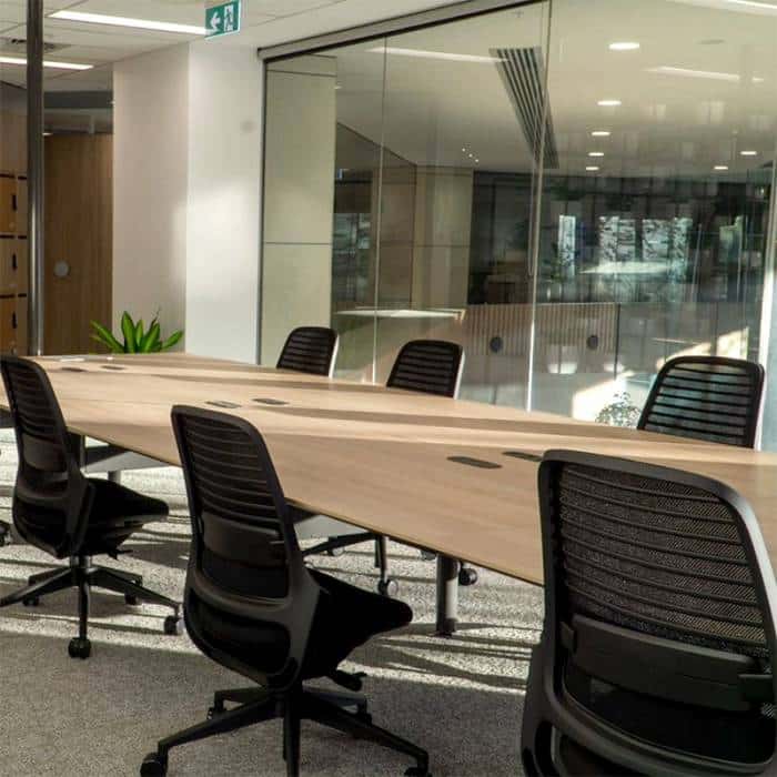 Fast Office Furniture - Compatto Triplo In-Desk Power Hub, Black