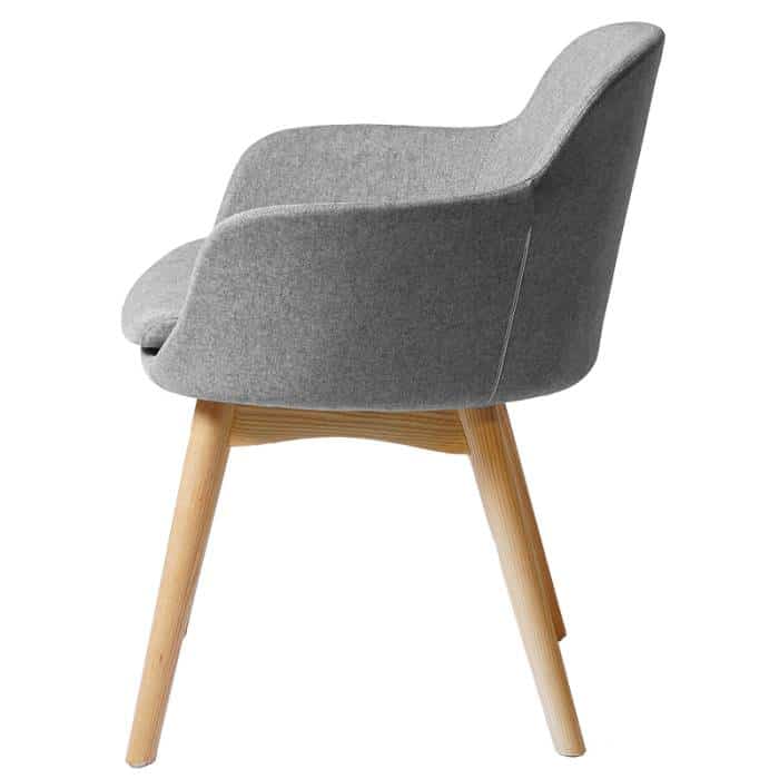 Fast Office Furniture - Kendra Chair, Side View