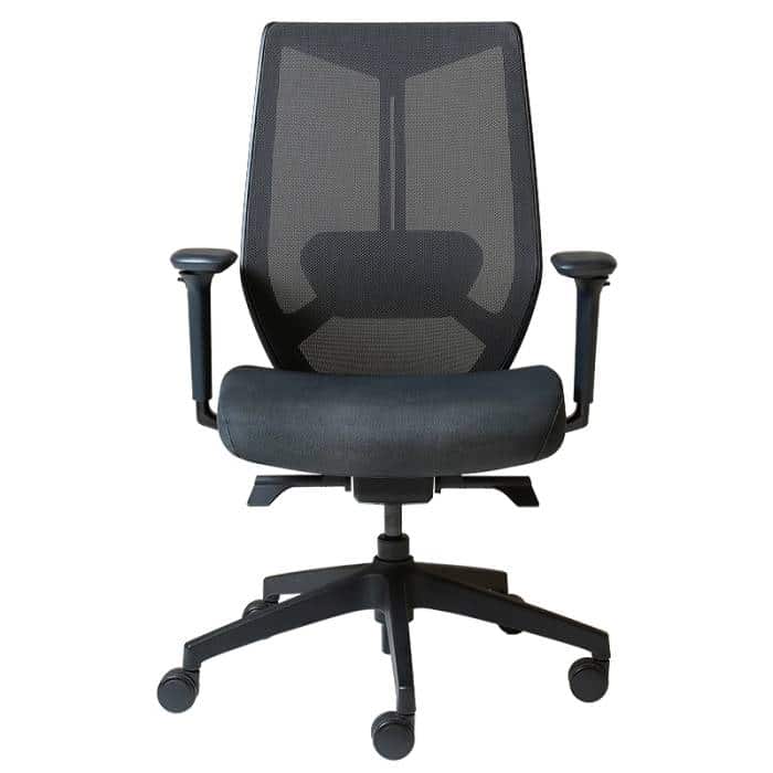 Fast Office Furniture - Kenzi Promesh High Back Chair, Front View