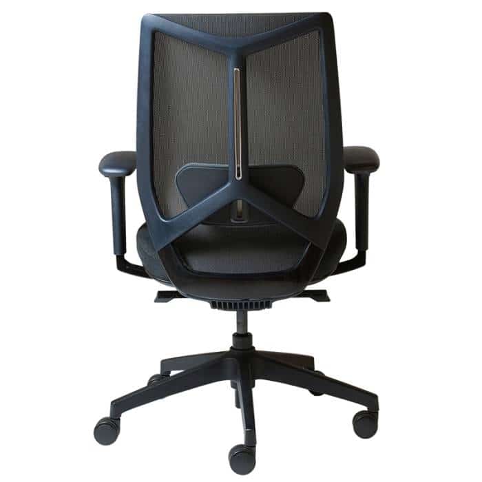 Fast Office Furniture - Kenzi Promesh High Back Chair, Rear View