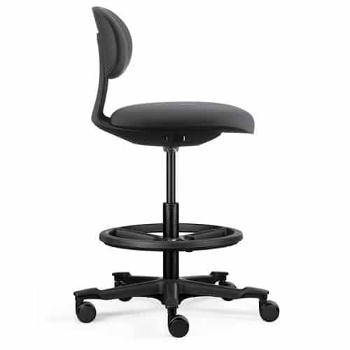 Fast Office Furniture - Reva Drafting Chair, Side View