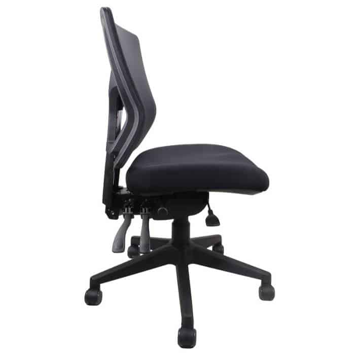 Fast Office Furniture - Sage Chair no Arms, Side View