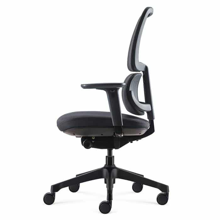 Fast Office Furniture - Natalia High Back Chair, Side View