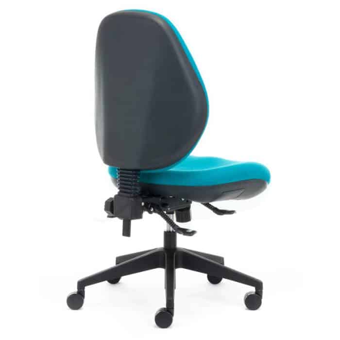 Fast Office Furniture - Mia Extra Heavy Duty High Back Ergonomic Office Chair, Rear View