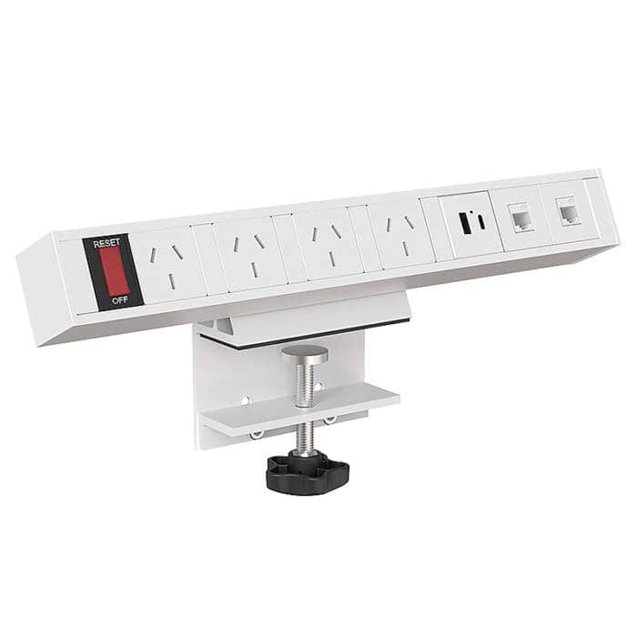 white desk top power board | desk top power board