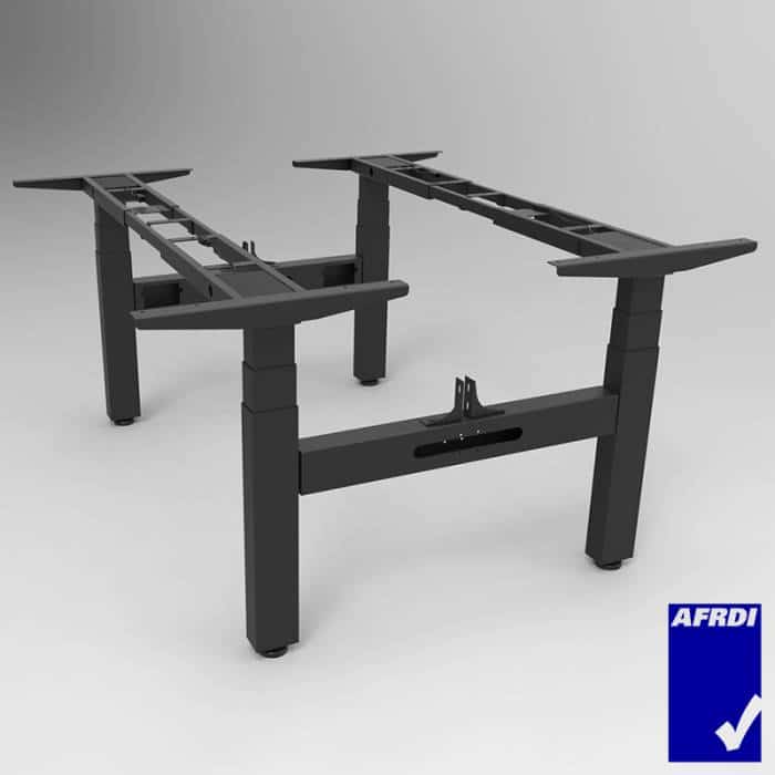 BOOST+ Back to Back Desk Frame | adjustable office table | adjustable table electric