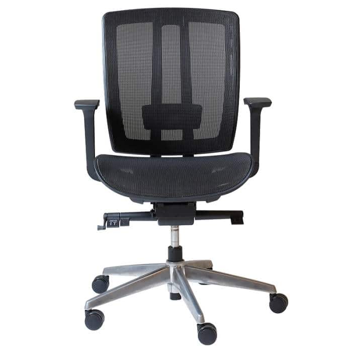 Chair with mesh seat