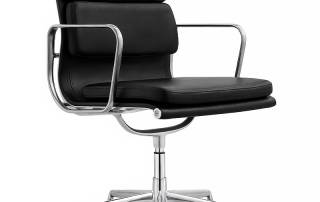 Black Leather Boardroom Chair