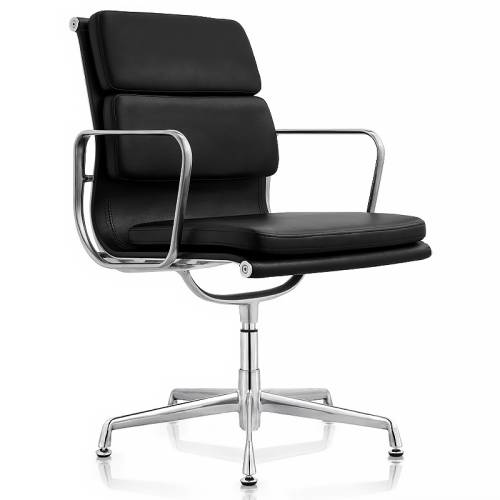 Black Leather Boardroom Chair